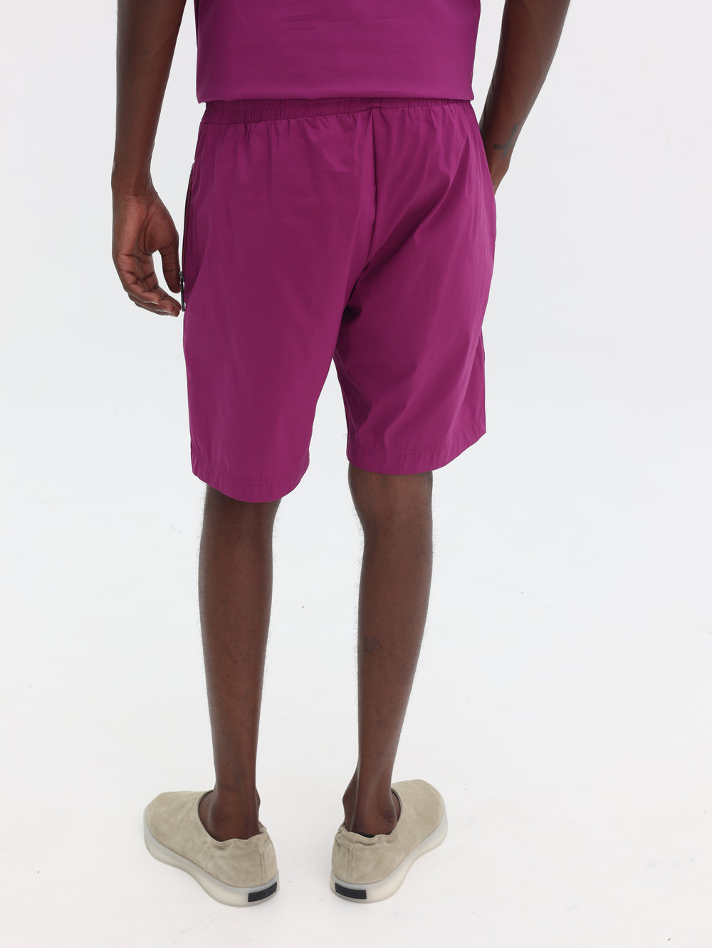 Costume National Shorts Bermuda Vino Red