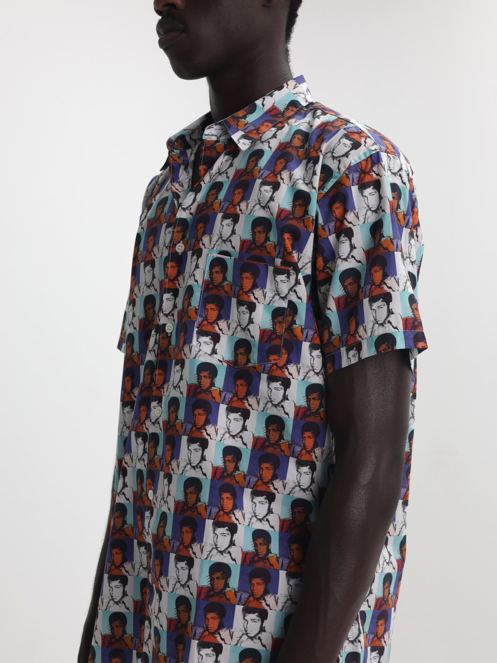 Comme Des Garcons Shirt Allover Print Multi Colour