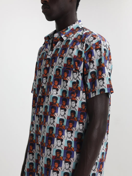 Comme Des Garcons Shirt Allover Print Multi Colour