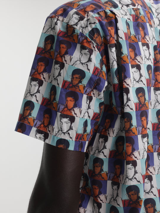 Comme Des Garcons Shirt Allover Print Multi Colour
