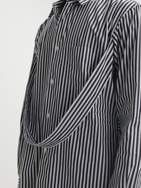 Comme Des Garcons Striped White