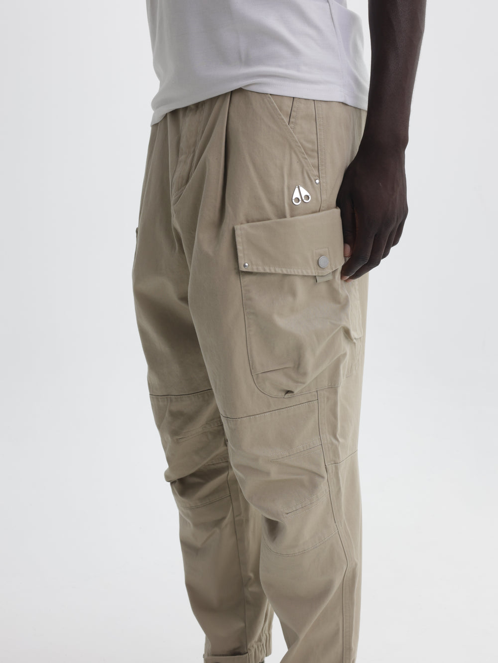 Moose Knuckles Cargo Pants Gaspe Tan