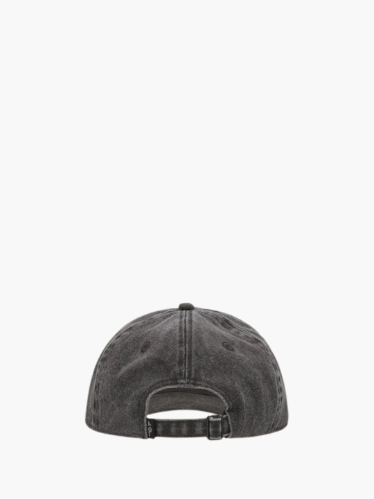 Les Deux Cap Collage Washed Soft Baseball Black