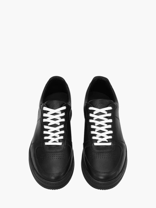 Les Deux Sneaker Sporty Leather Black