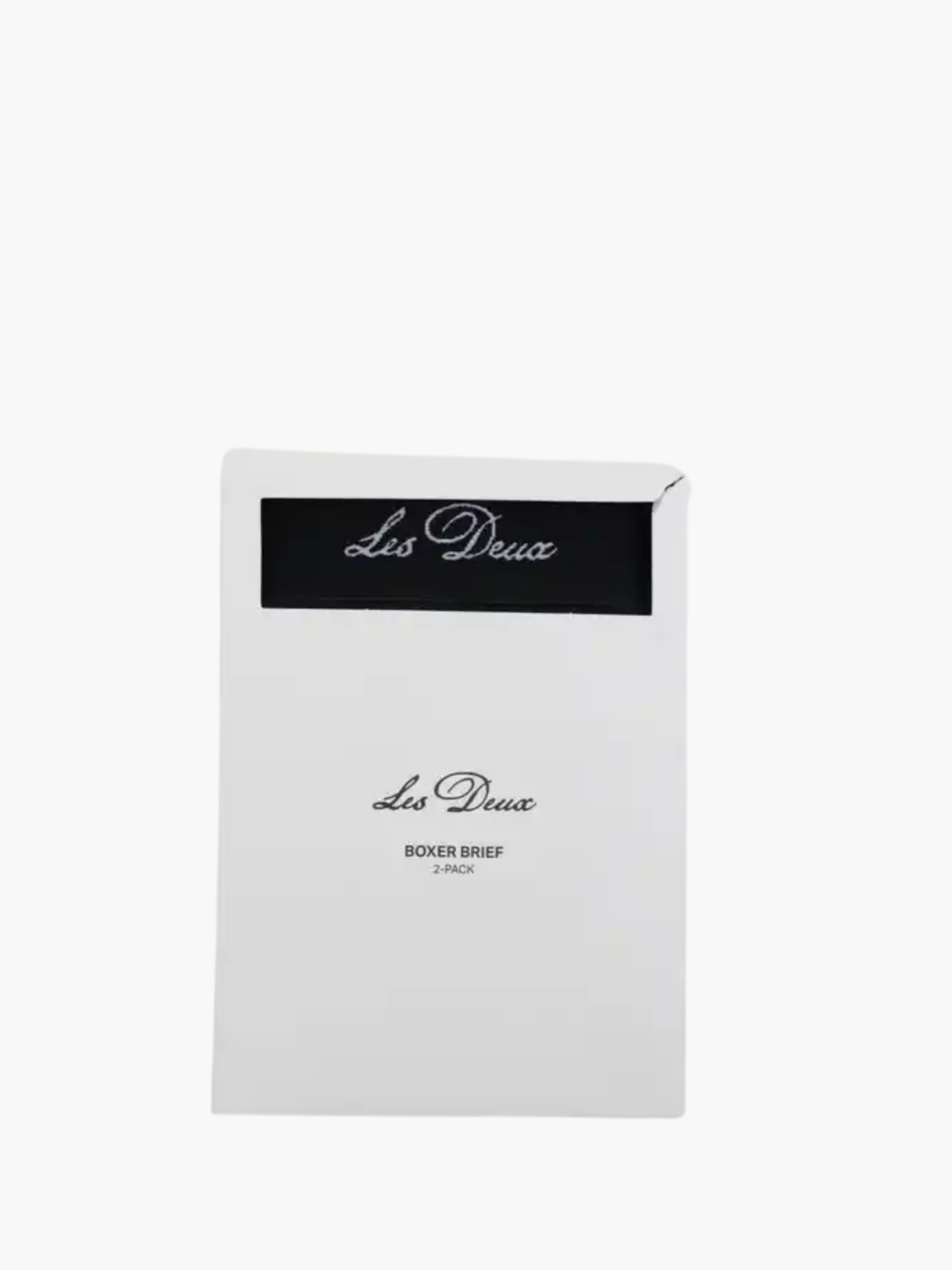 Les Deux Boxers Signature 2-Pack Black