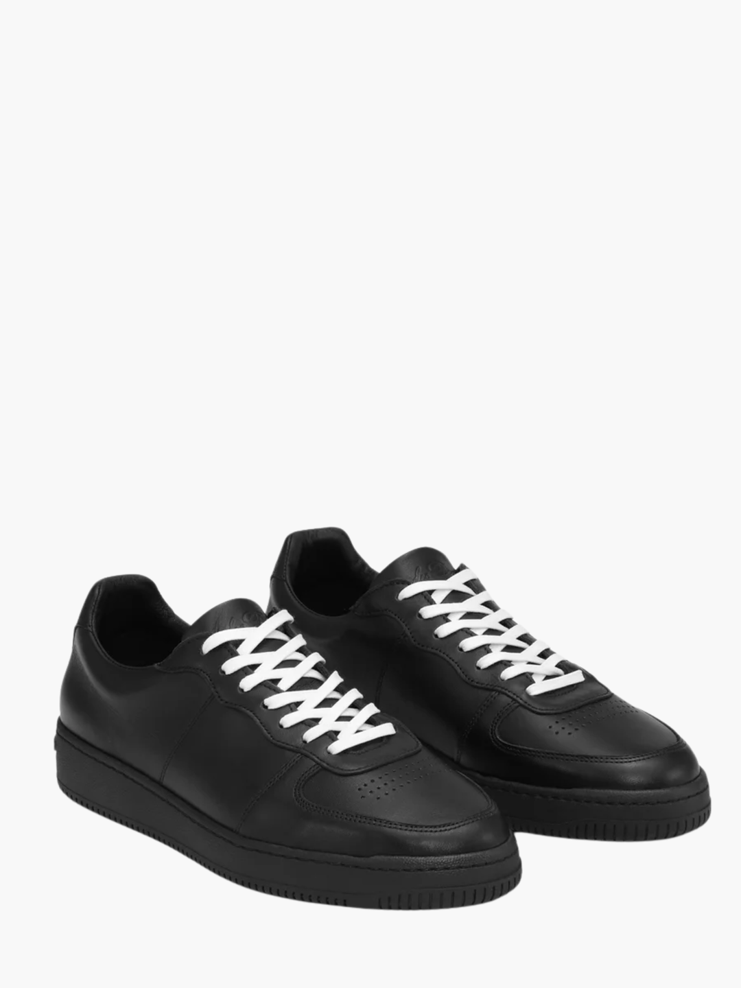 Les Deux Sneaker Sporty Leather Black