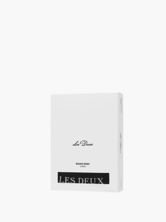 Les Deux Boxers 2-Pack Black