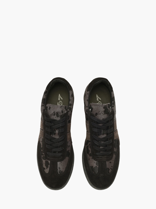 Les Deux Sneaker Pony Hair Raven Grey