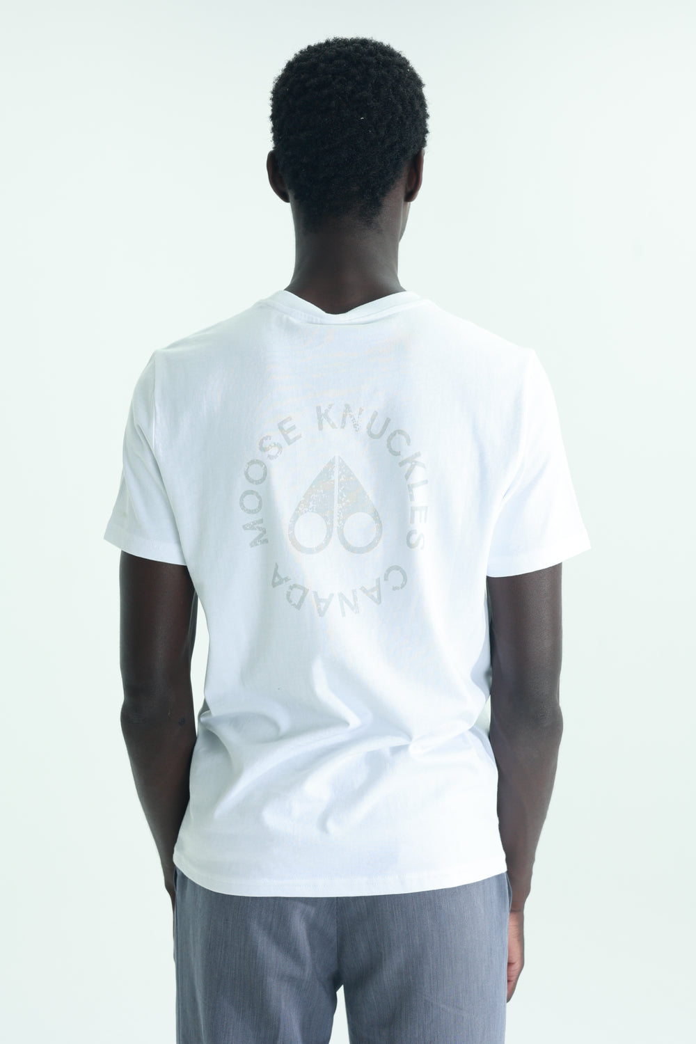 Moose Knuckles T-Shirt Off Island Off White