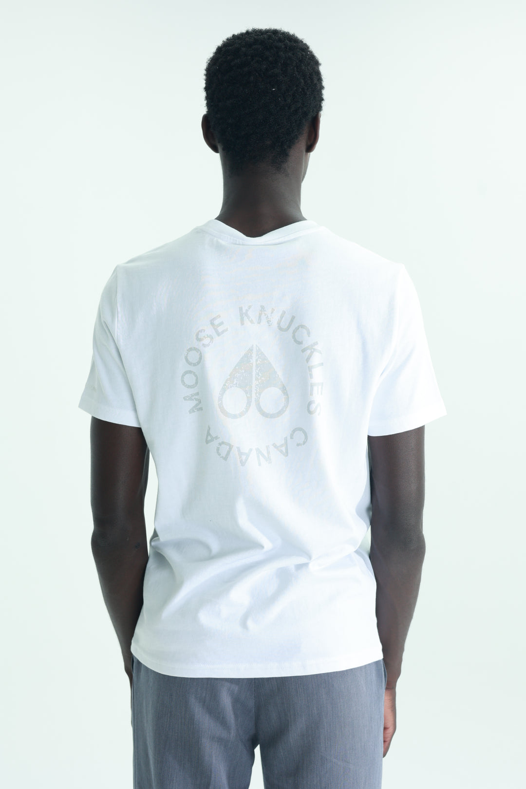 Moose Knuckles T-Shirt Off Island Off White