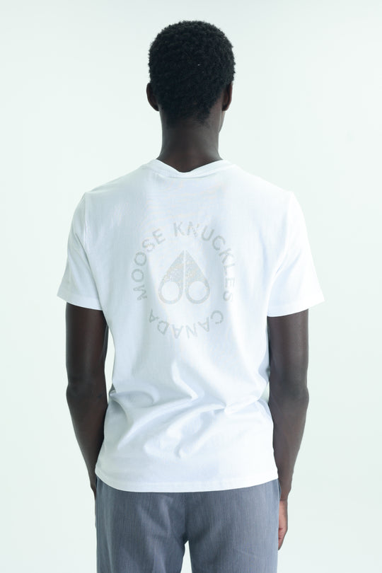 Moose Knuckles T-Shirt Off Island Off White
