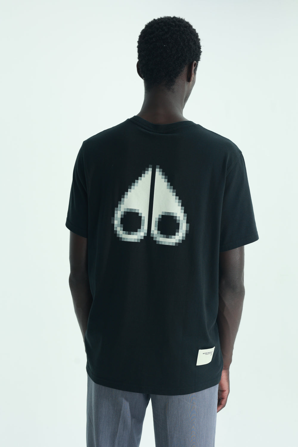 Moose Knuckles T-Shirt Milton Black-White