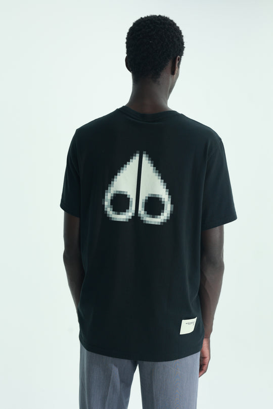 Moose Knuckles T-Shirt Milton Black-White