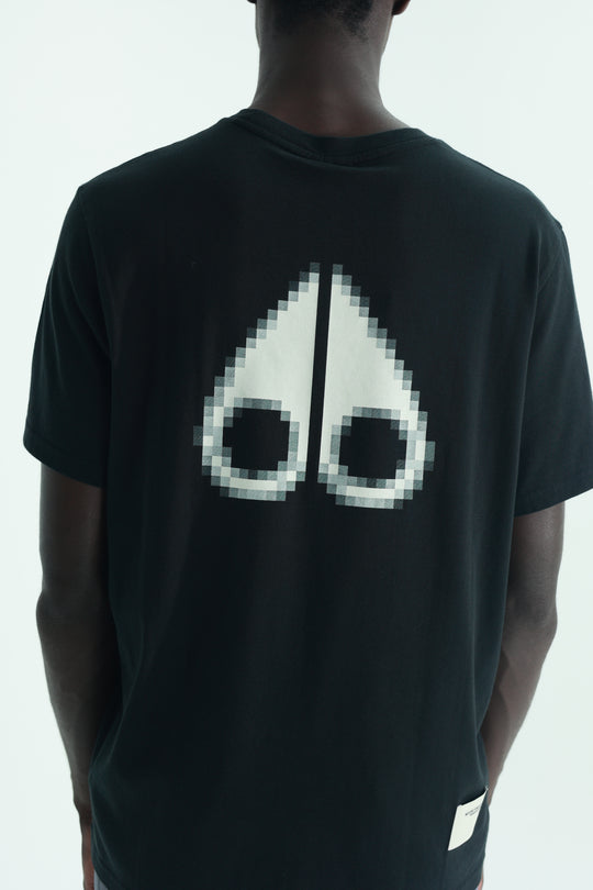 Moose Knuckles T-Shirt Milton Black-White
