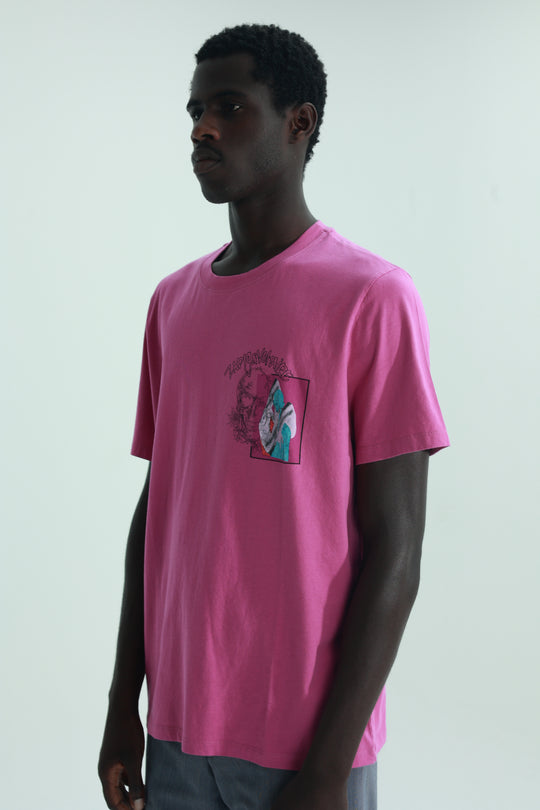 Zadig & Voltaire T-Shirt Ted Photoprint Purple
