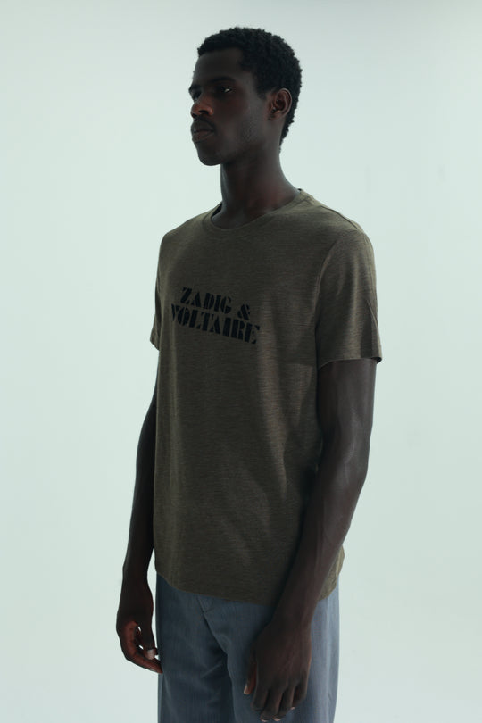 Zadig & Voltaire T-Shirt Logo Brown