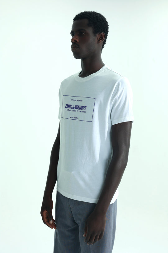 Zadig & Voltaire T-Shirt Ted Blason White