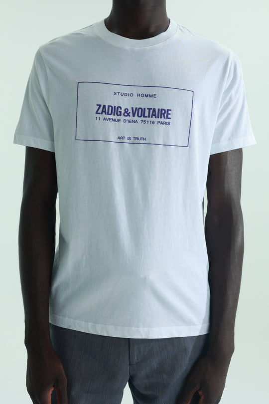Zadig & Voltaire T-Shirt Ted Blason White