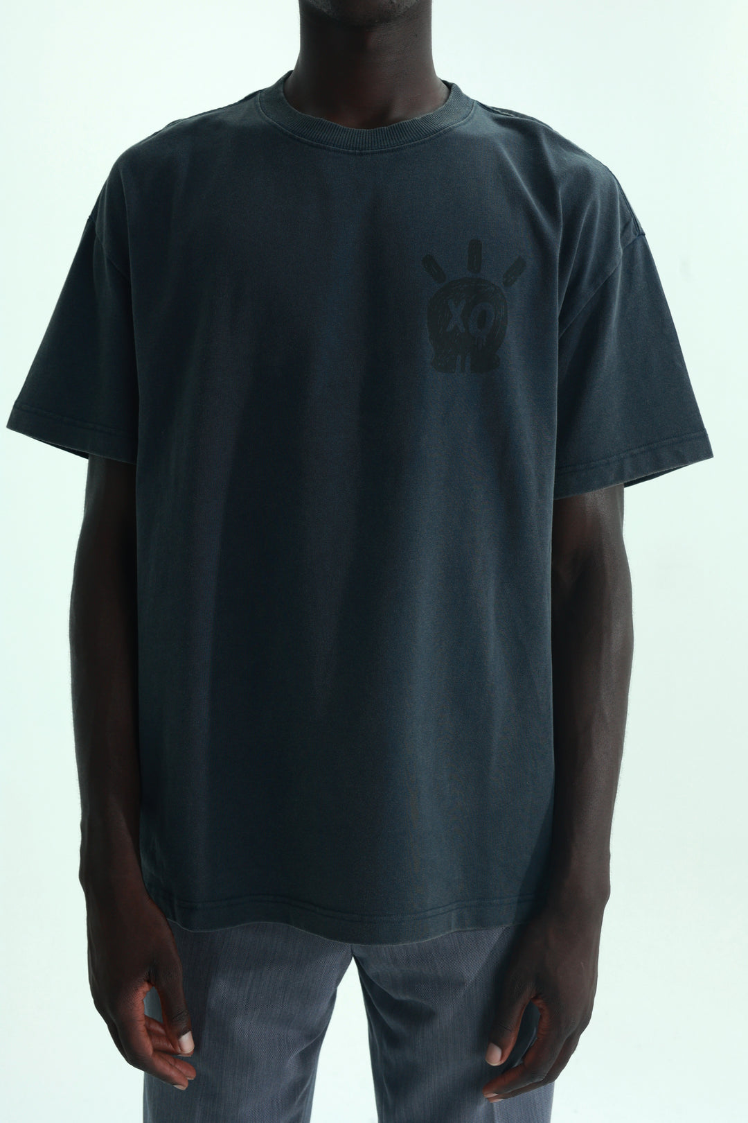 Zadig & Voltaire T-Shirt Teddy Skull Grey