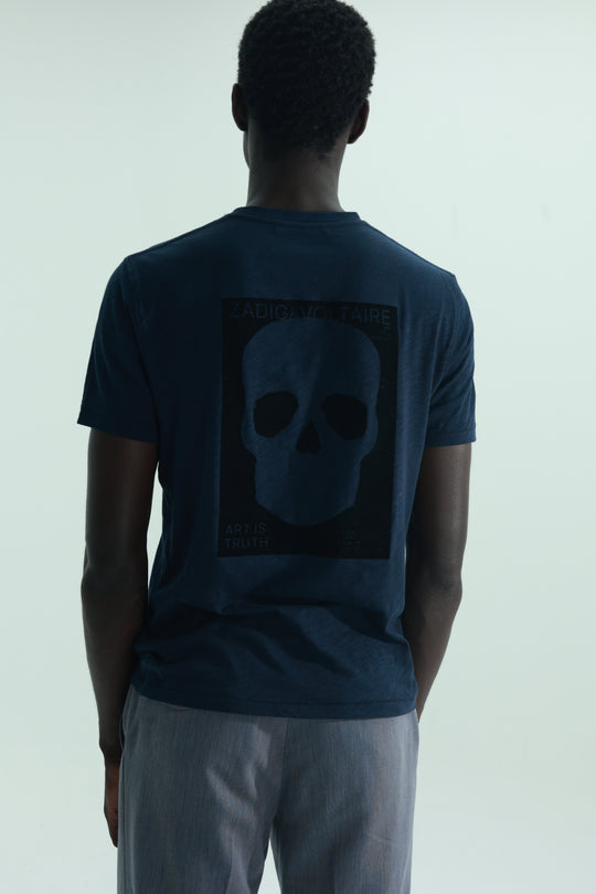 Zadig & Voltaire Crew Stockholm Skull Navy