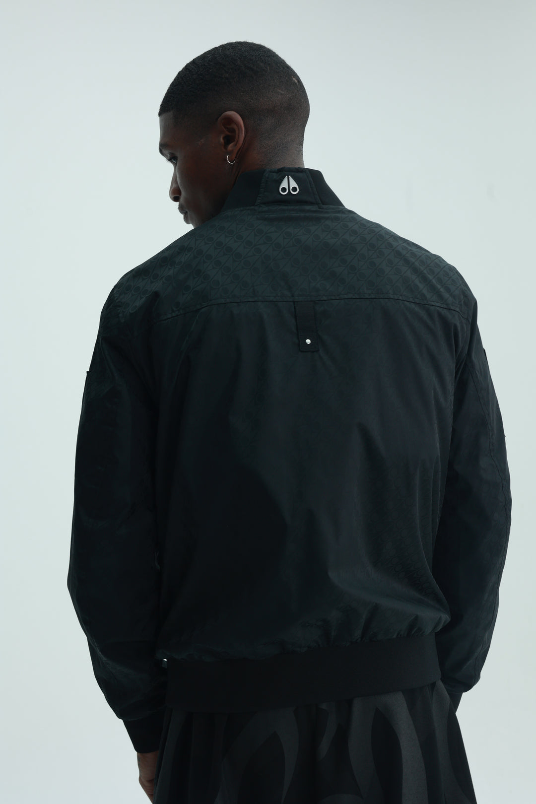 Moose Knuckles Jacket Courville Bomber Black