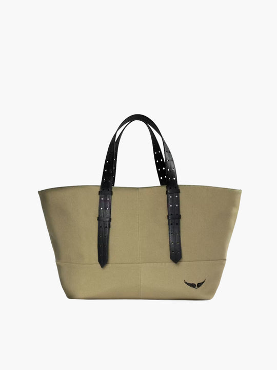 Zadig & Voltaire Hand Bag Z Camp E/W Tote Cream