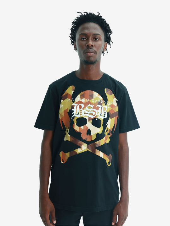 Massimo Sabbadin Crew Skull Camo Black