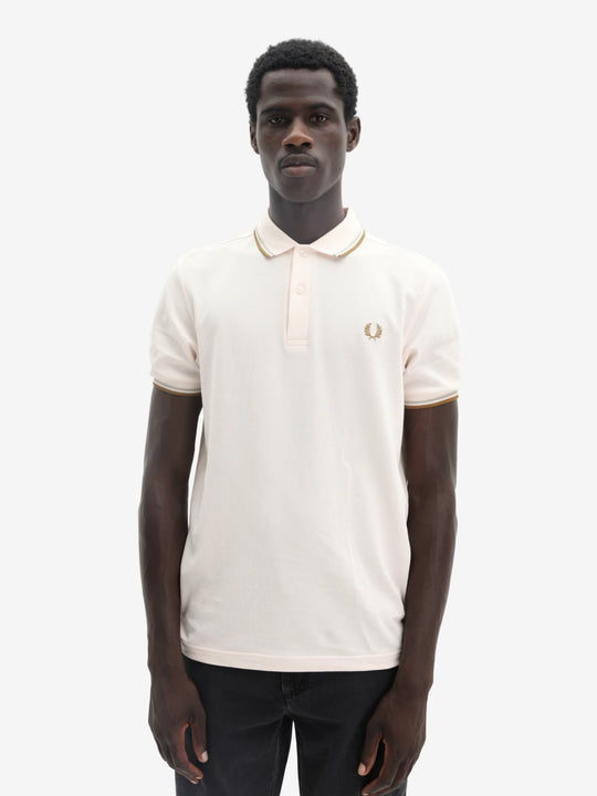 Comme Des Garcons Golfer Embroidered Logo Beige
